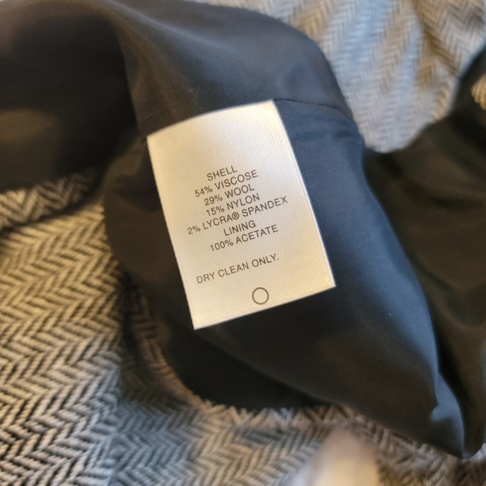 Classiques Entier VTG Black/white Cropped Jacket SZ 4 - Picture 8 of 8